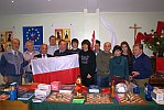 11-osobowa drużyna PMK w Norymberdze i filmowiec Bogusław Kotula (pierwszy z prawej)
